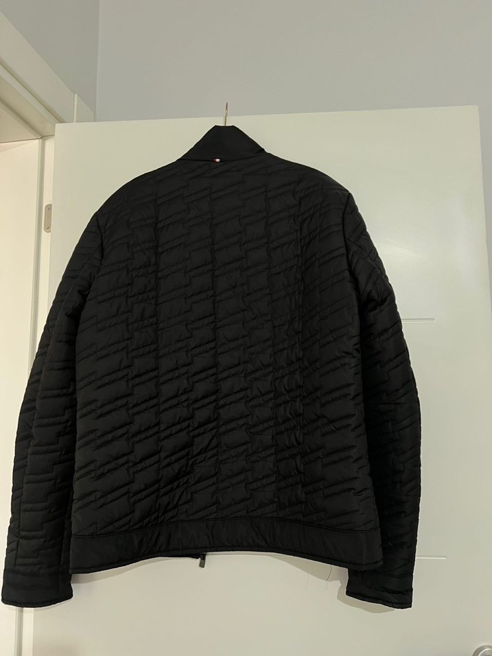 Siyah Fermuarlı Erkek Kısa Mont - Görsel 3