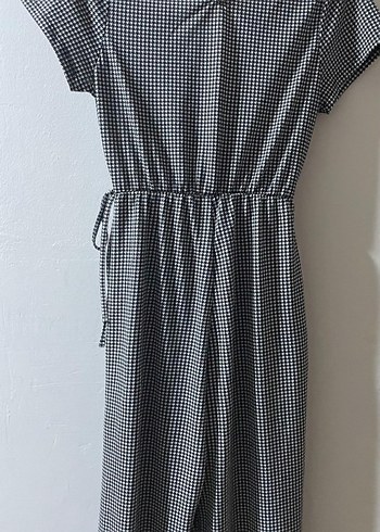 Gri V Yaka Uzun Salaş Tulum - Görsel 3