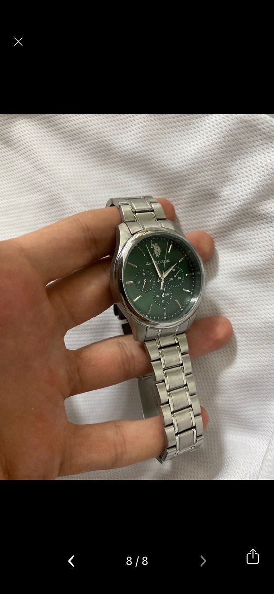 Yeşil Kadranlı Klasik Erkek Saati - Görsel 3