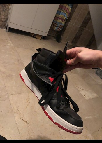 Kırmızı Siyah Puma Erkek Spor Ayakkabı - Görsel 4