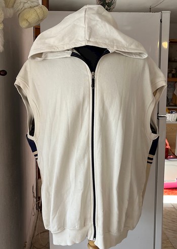 Erkek Kapüşonlu Fermuarlı Yelek - Görsel 5