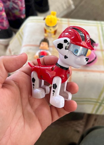 Renkli Köpek ve İtfaiyeci Figürleri paw patrol - Görsel 7