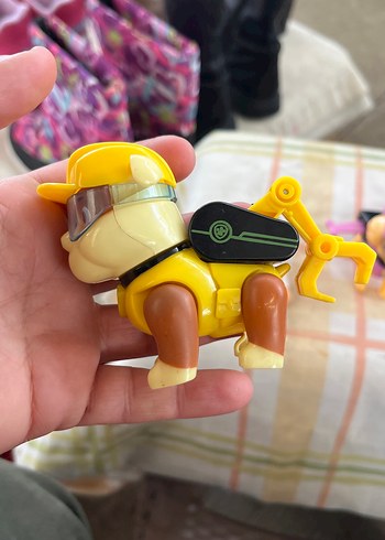 Renkli Köpek ve İtfaiyeci Figürleri paw patrol - Görsel 3