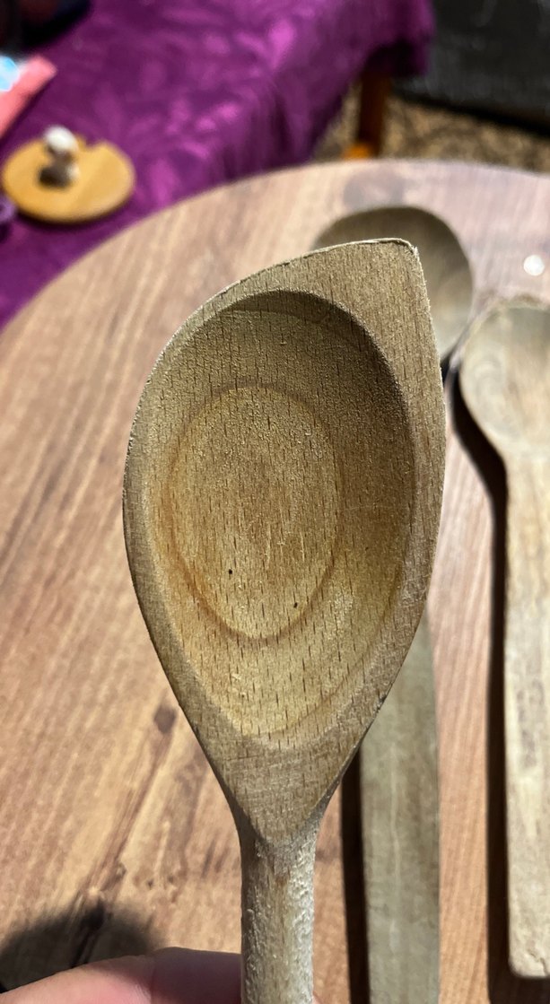 Bej ve Gri Ahşap Mutfak Kaşıkları Seti - Görsel 2