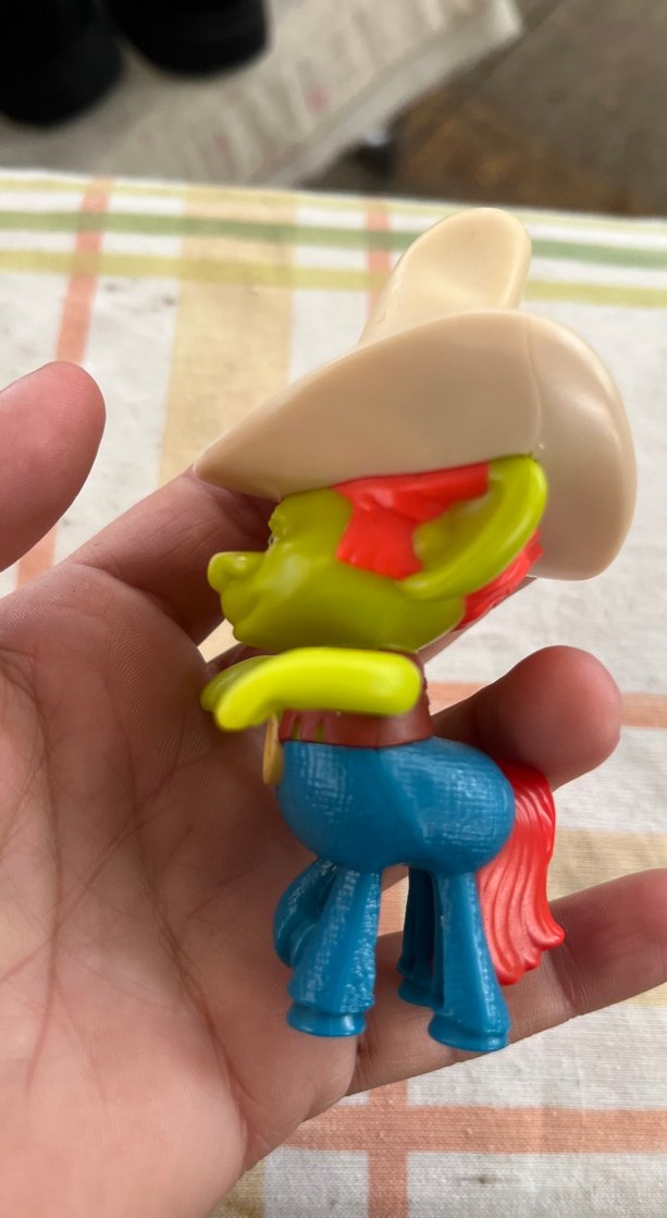 Renkli Kovboy Şekilli Aksiyon Figürü - Görsel 3