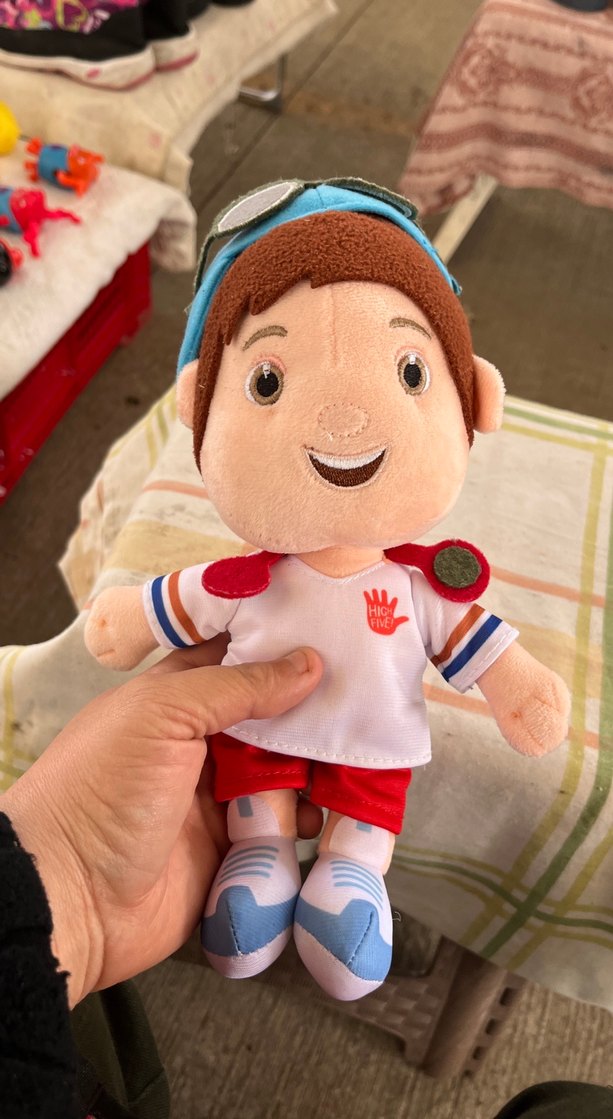 Renkli Kahverengi Peluş Oyuncak - Görsel 3