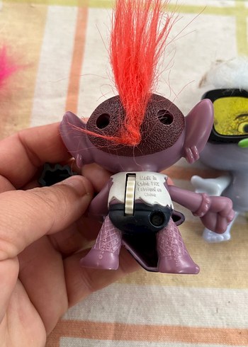 Renkli Pembe Troll Figür - Görsel 4