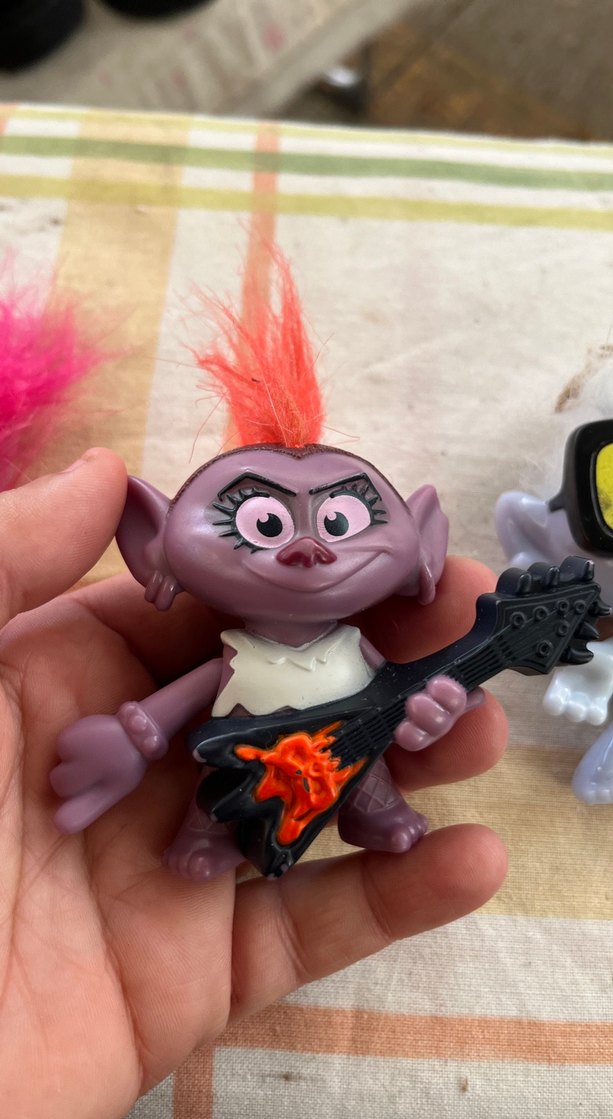 Renkli Pembe Troll Figür - Görsel 3