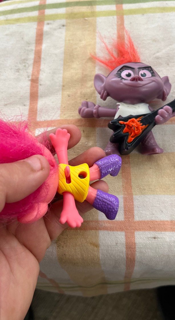 Renkli Pembe Troll Figür - Görsel 2