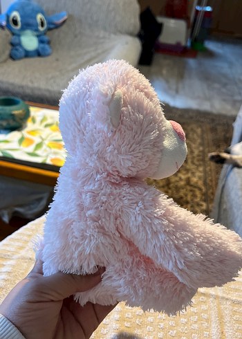 Pastel Pembe Peluş Oyuncak Ayıcık - Görsel 2