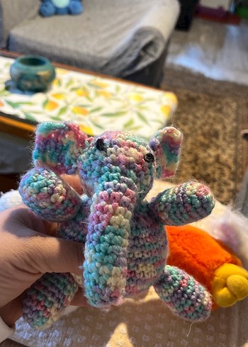 Turuncu Peluş Ördek Oyuncak - Görsel 3