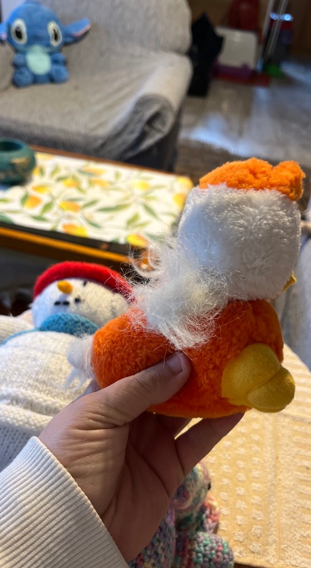 Turuncu Peluş Ördek Oyuncak - Görsel 2