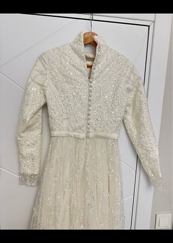 A Kesim özel dikim gelinlik - Görsel 3