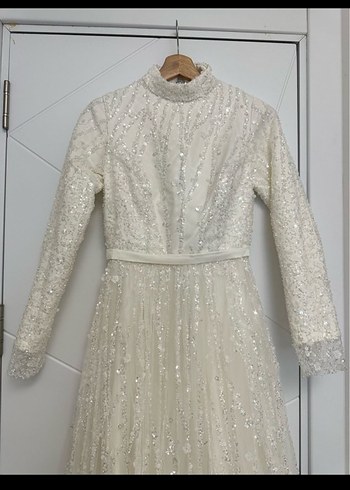 A Kesim özel dikim gelinlik - Görsel 4