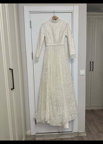 A Kesim özel dikim gelinlik - Görsel 2