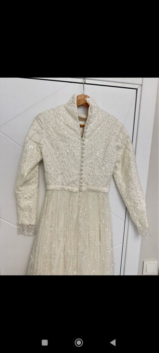 A Kesim özel dikim gelinlik - Görsel 3