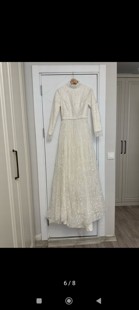 A Kesim özel dikim gelinlik - Görsel 2