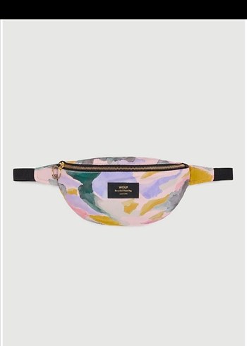 Vakkorama Wouf Kadın Çok Renkli Batik Desenli Bel Çantası - Görsel 2