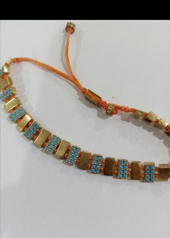 Juju Turkuaz Boncuklu Bohem Kadın Bileklik - Görsel 2