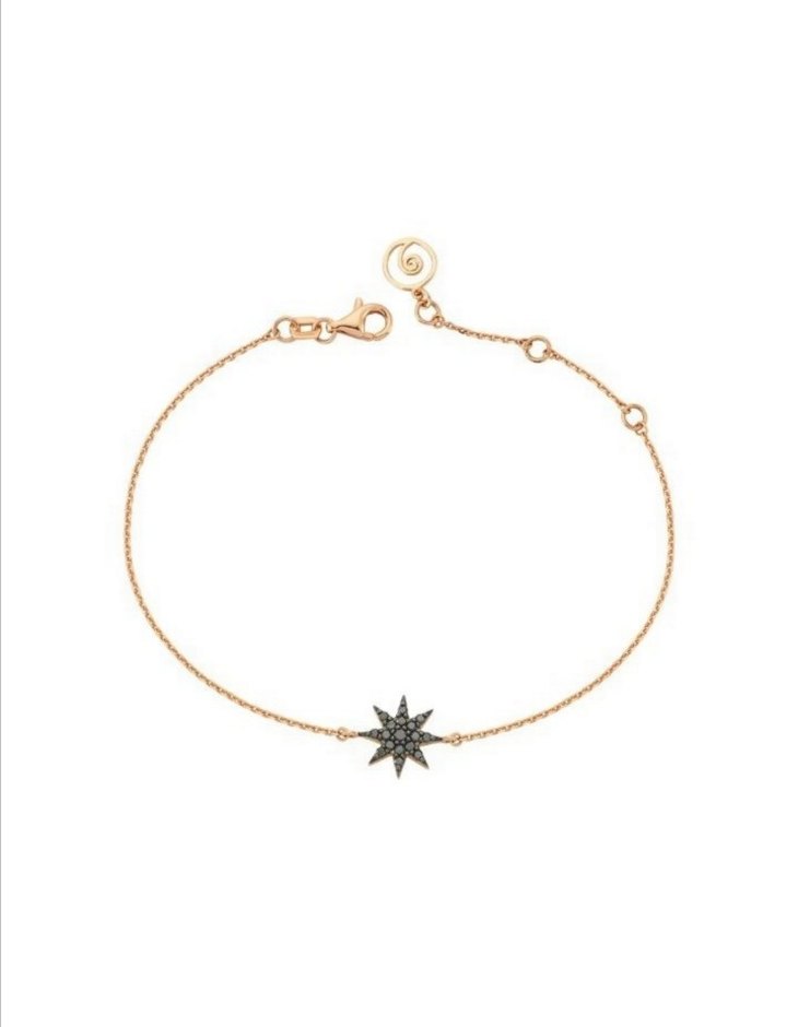 Bee Goddess 14 Ayar Altın Zincir Detaylı Bileklik - Görsel 2