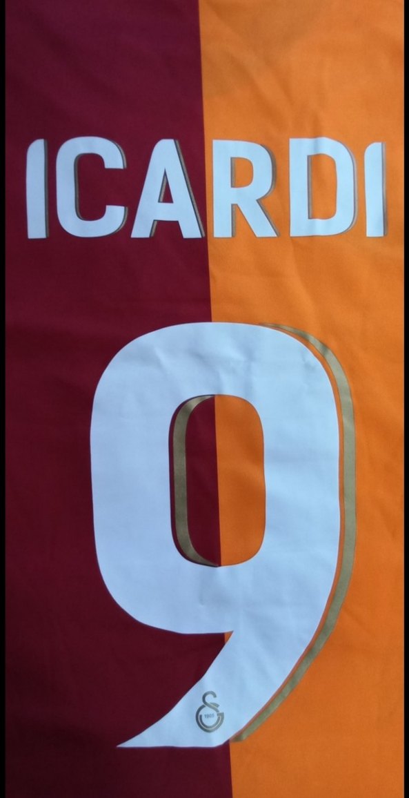 Icardi forması, Galatasaray Takımı tarafından ıslak imzalı - Görsel 2