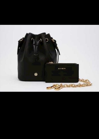 Beymen Zincir Detaylı Siyah Deri Kadın Çanta - Görsel 2