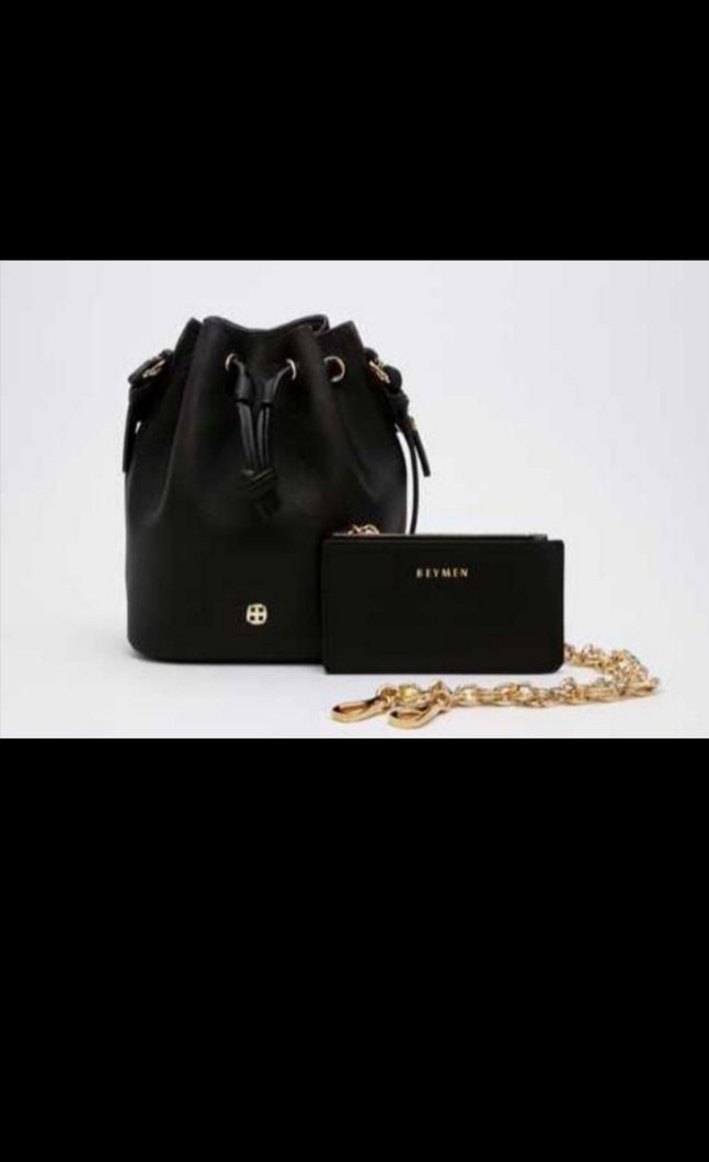 Beymen Zincir Detaylı Siyah Deri Kadın Çanta - Görsel 2