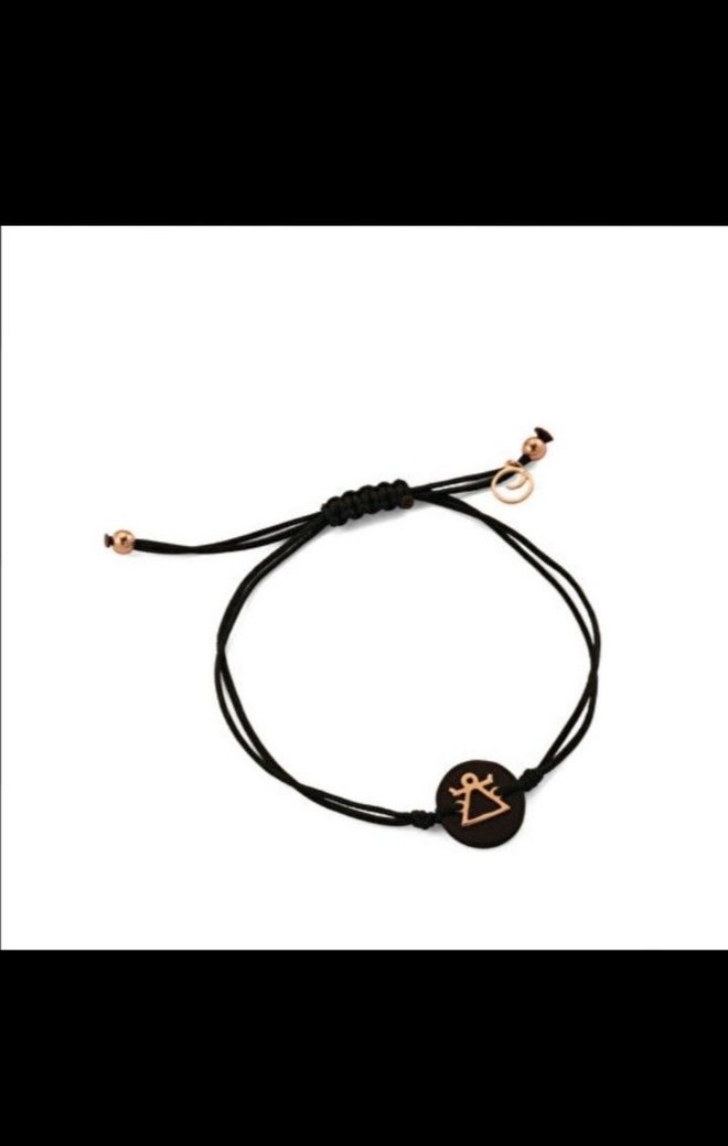 Bee Goddess Tanıt 14 ayar Altın Bileklik - Görsel 2