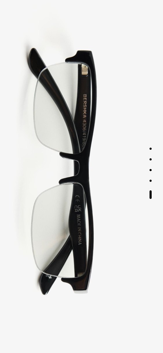 Bershka mavi ışık filtreli gözlük - Görsel 2