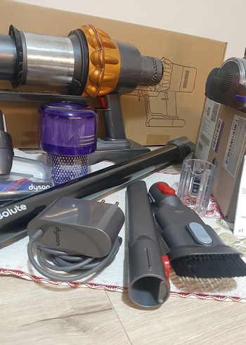 Dyson V15 Detect Absolute Kablosuz Elektrikli Süpürge Seti - Görsel 15