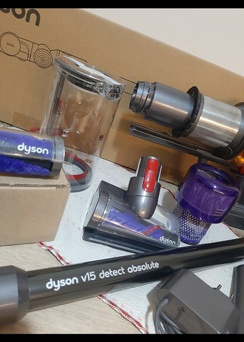 Dyson V15 Detect Absolute Kablosuz Elektrikli Süpürge Seti - Görsel 8