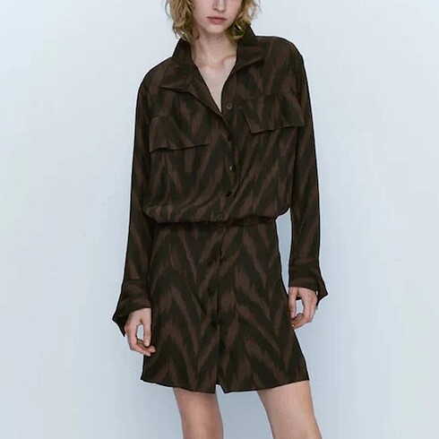 massimo dutti kısa elbise