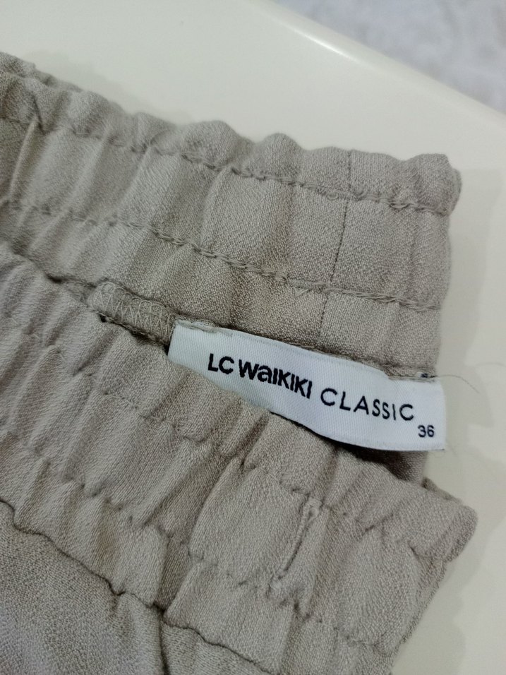 Bej Kadın Keten - Görsel 2