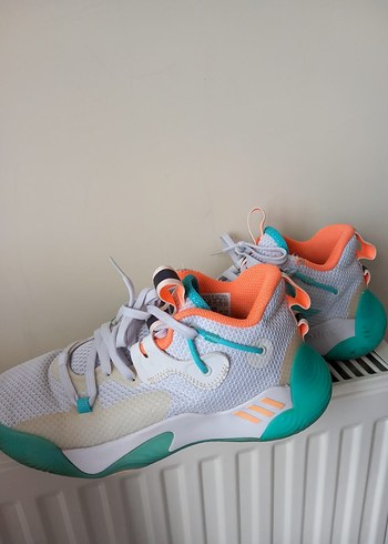 Adidas Bağcıklı Çok Renkli Basketbol Ayakkabısı - Görsel 2