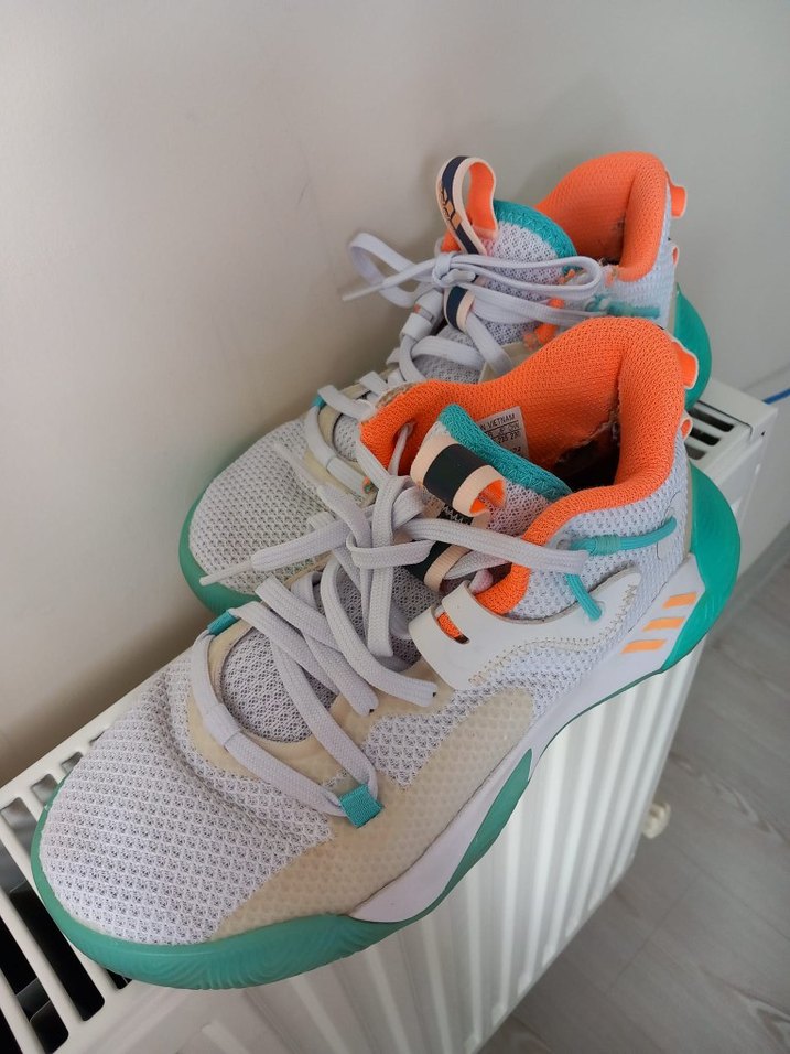 Adidas Bağcıklı Çok Renkli Basketbol Ayakkabısı - Görsel 4