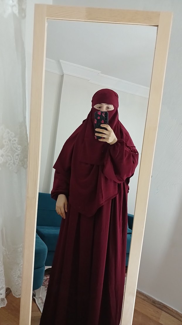 Bordo Medine ipegi 2 katlı sufle takım - Görsel 3