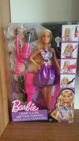 barbie etkiliyici saçlar