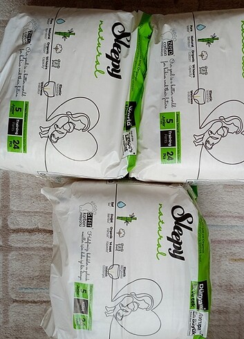 5 Beden: 11-25 kg Beden Sleepy 5 num