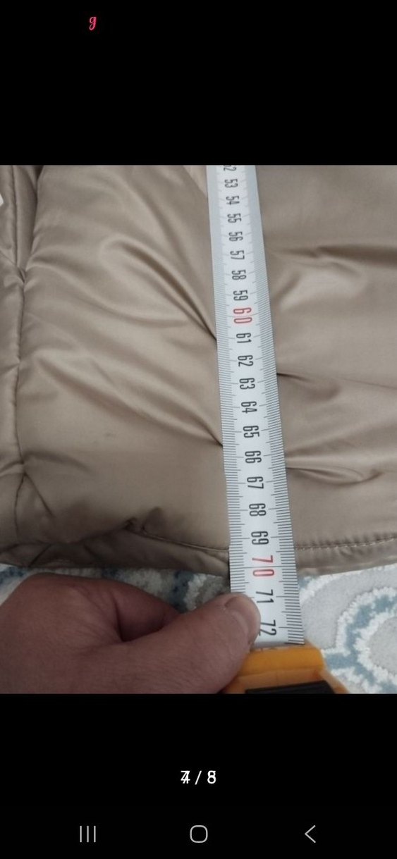 Şal yaka detaylı içten ipli, çıtçıtlı kuşaklı mont - Görsel 4