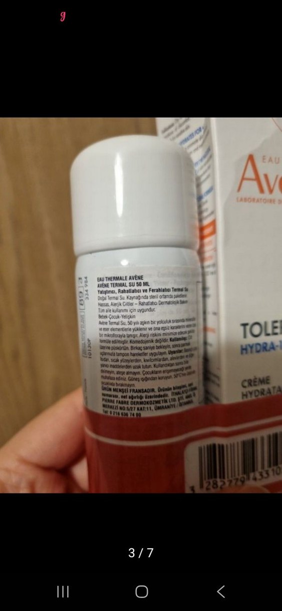 Avène Tolerance Hydra-10 Nemlendirici Krem Seti - Görsel 3