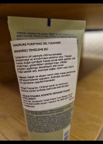 Caudalie Vinopure Arındırıcı Yüz Temizleyici - Görsel 2
