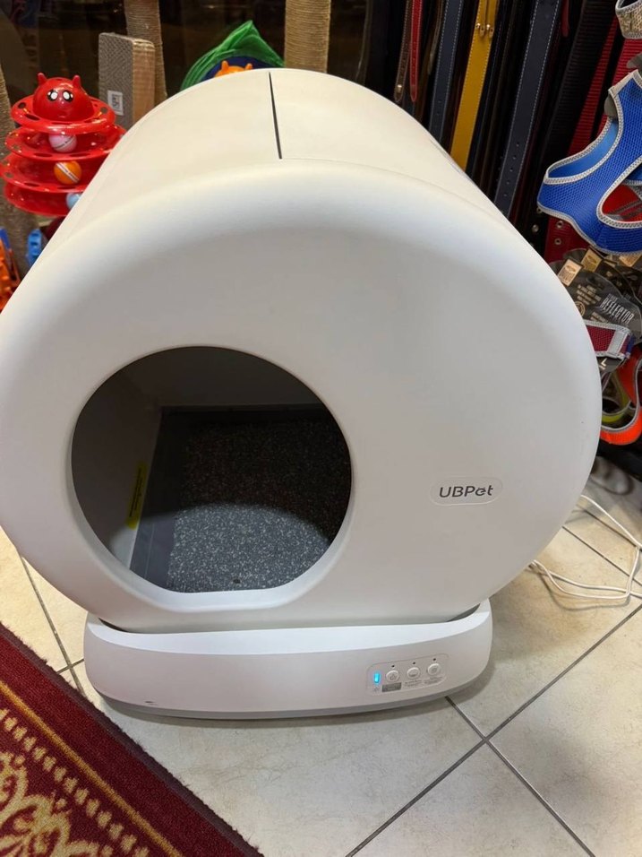 UBPot Beyaz Kedi Tuvalet Kabı - Görsel 2