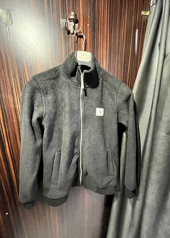 Gri Fermuarlı Erkek Ceket - Görsel 2