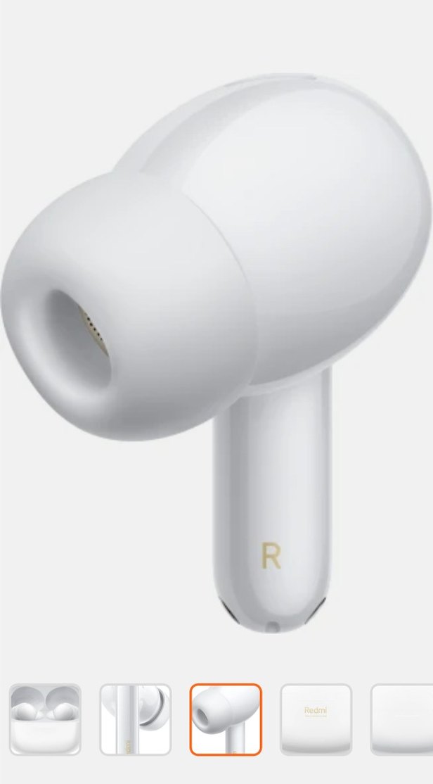 Beyaz Kablosuz Kulak İçi Kulaklık - Görsel 3