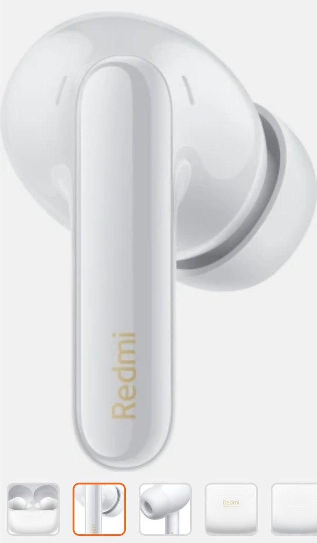 Beyaz Kablosuz Kulak İçi Kulaklık - Görsel 4