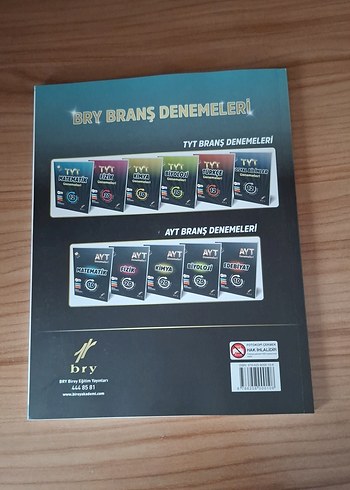 TYT Matematik 12 Deneme Kitabı - Görsel 2