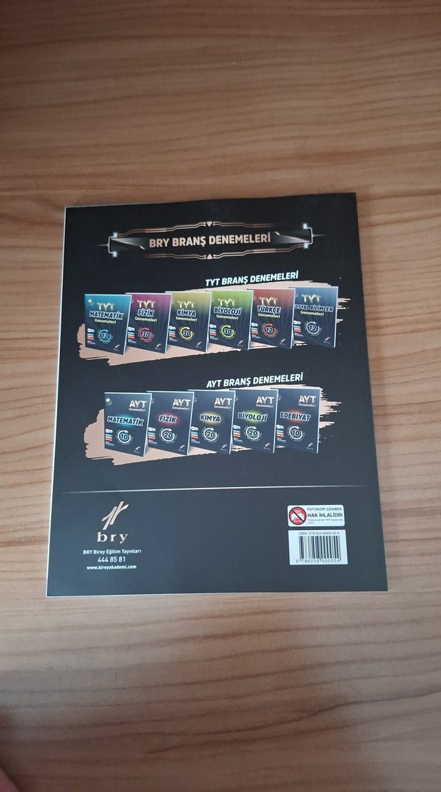 AYT Matematik 10'lu Denemeler Kitabı - Görsel 2