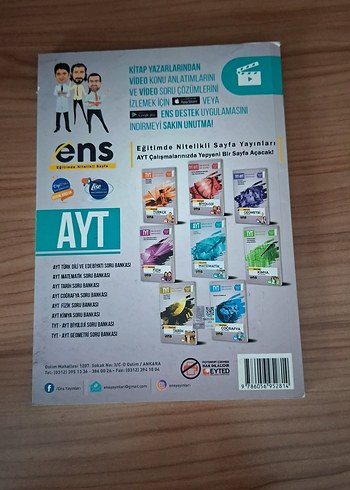 Destek AYT Matematik Soru Bankası - Görsel 2