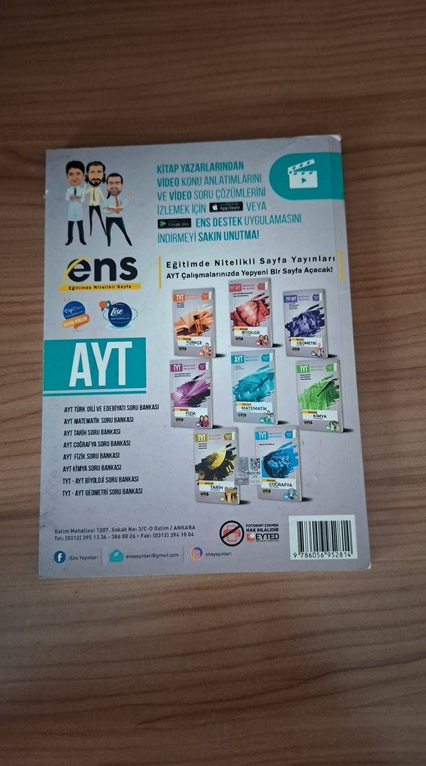 Destek AYT Matematik Soru Bankası - Görsel 2