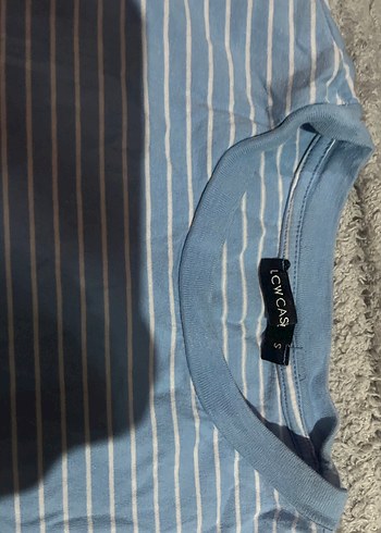 Mavi Çizgili Tişört - Görsel 2